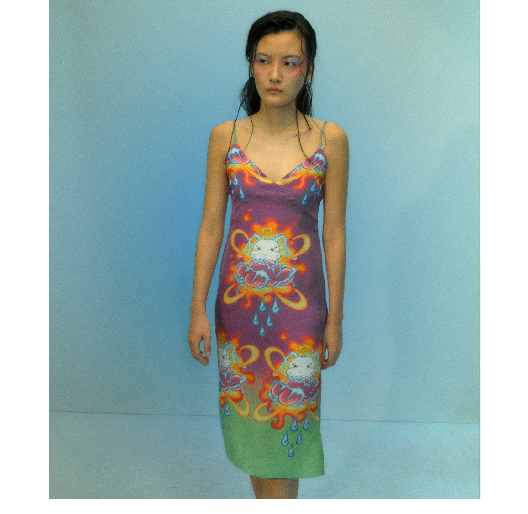 FANTASY SILK DRESS
