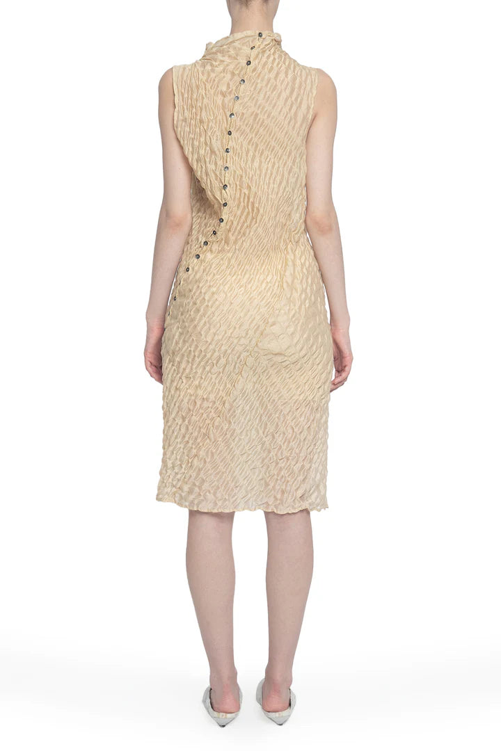 Slanted Cheongsam Dress