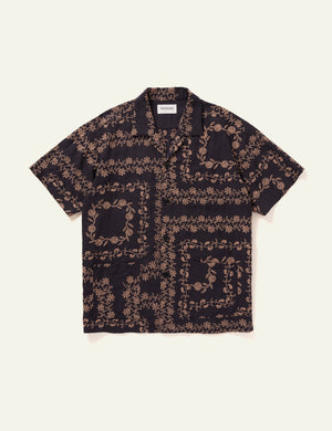 YIN YANG PAISLEY SHORT SLEEVE SHIRT