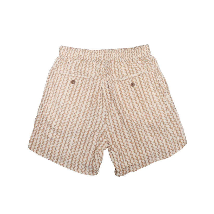 AJIRO BAMBOO HAWAIIAN SHORTS
