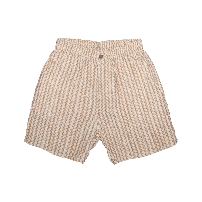 AJIRO BAMBOO HAWAIIAN SHORTS