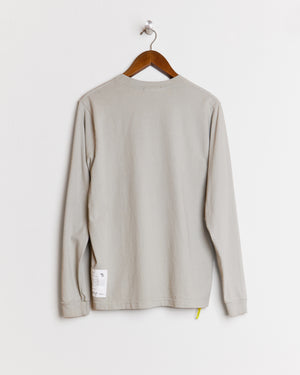 WHR x ADISH MAWJ LOGO LONGSLEEVE GREY