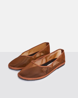 BALLET ROUND MESH COCOA