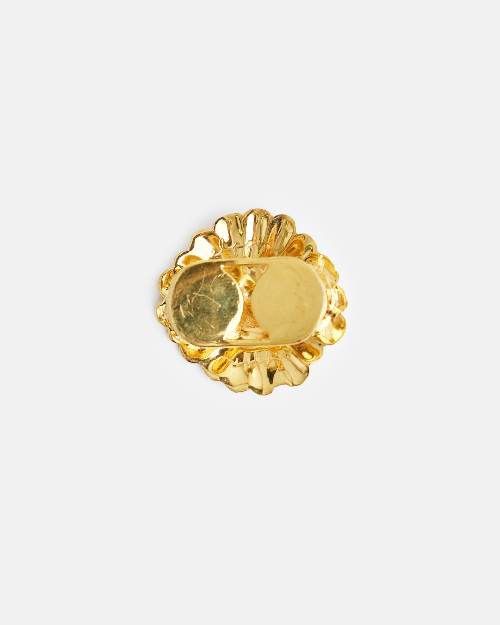 LP BROOCH II IN GOLD