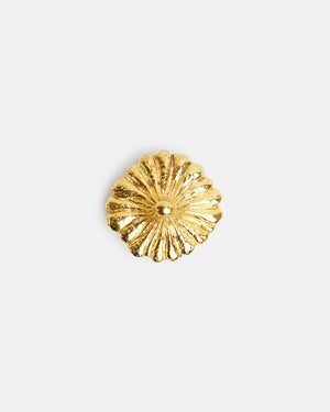 LP BROOCH II IN GOLD