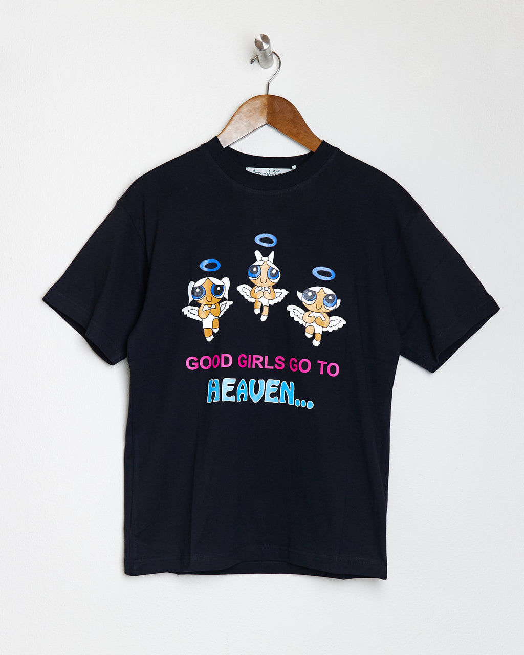 GOOD GIRLS TEE IN BLACK