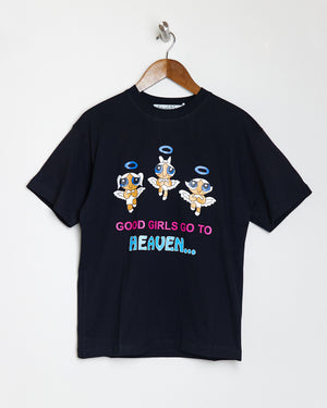 GOOD GIRLS TEE IN BLACK