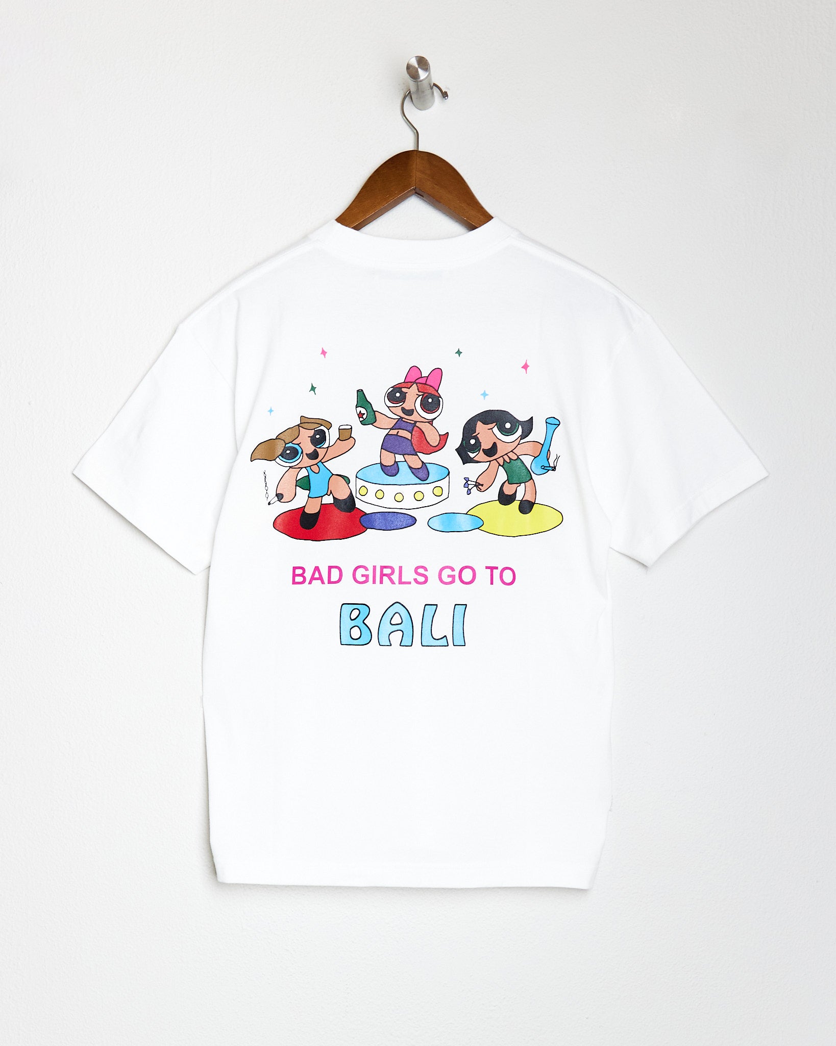 GOOD GIRLS TEE IN WHITE