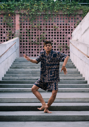 YIN YANG PAISLEY SHORT SLEEVE SHIRT
