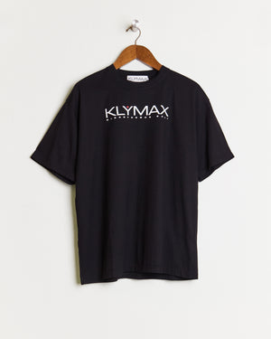 KLYMAX LOGO TEE BLACK  - 01