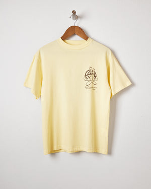 SWAYING PALM T-SHIRT YELLOW