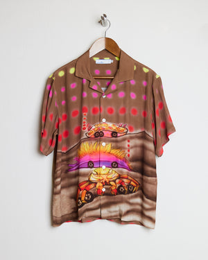 SEA SLUGS SHIRT IN CHOCO