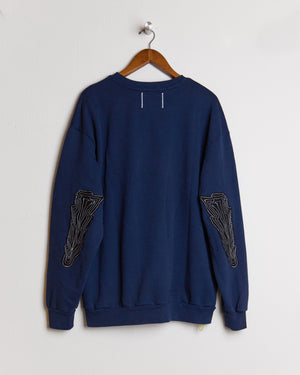 KELP ELBOW CREW NAVY