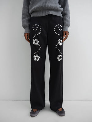 Delya Studs Trousers